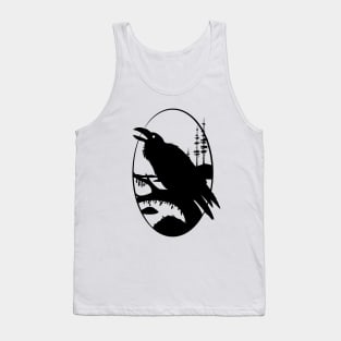 Raven Silhouette IV Tank Top